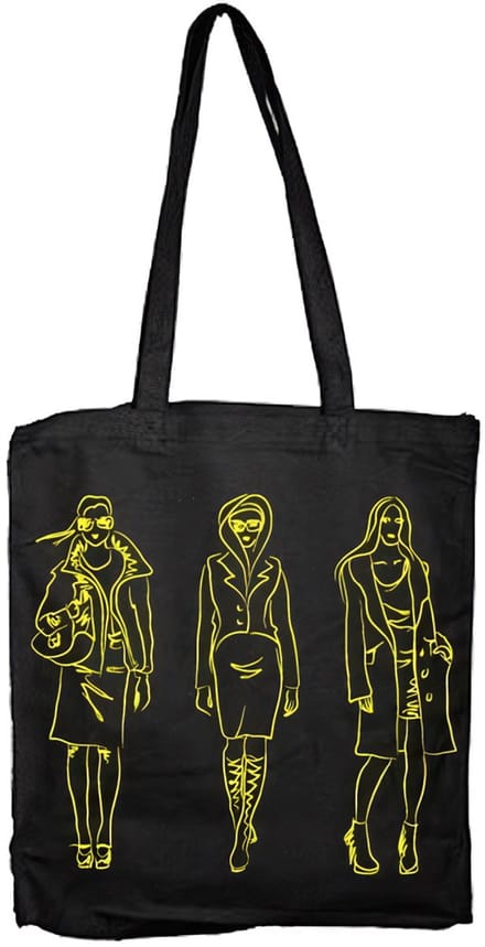 Hybris Catwalk Yellow Tote Bag SH-4-50882-LFH2-11