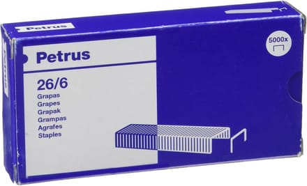 Nietjes 26/6 - doos van 5000 stuks