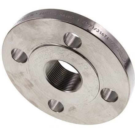 Draadflens DN65-PN16 (EN) Rp 2-1/2'' RVS 1.4571 EN 1092-1 (type 13)