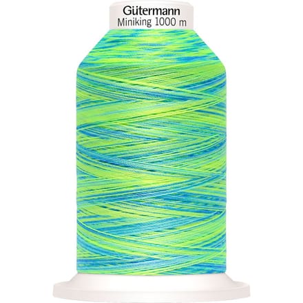 Gütermann Naaigaren Miniking Multicolor, No. 120 - 9968 Lime