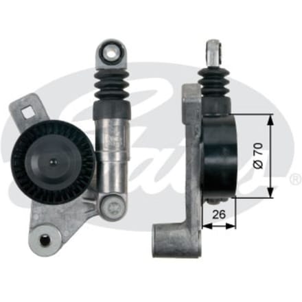 Spanpoelie, V-riem DriveAlign GATES T39132