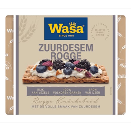 Knäckebröd Zuurdesem Rogge