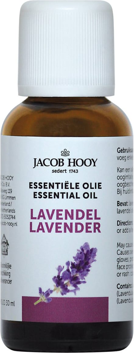Jacob Hooy Lavendel - 30 ml - Etherische Olie
