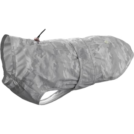 HUNTER mackintosh Huka to go, zilver/reflecterend ca. 45cm ruglengte honden