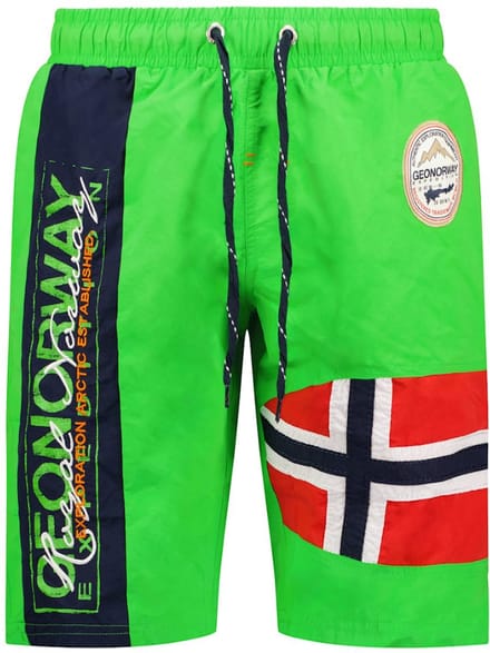 Geographical Norway Zwembroek Quemen Fluo Green - M