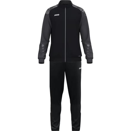 Jako Sonic Polyesterpak Kinderen - Zwart / Antraciet | Maat: 152