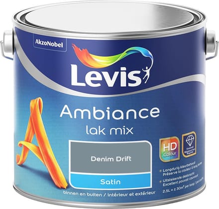Levis - Ambiance Lak Satin Mix - Denim Drift - Mengverf - 2,5 L