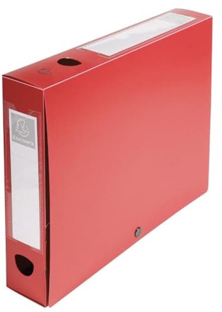 Archiefdoos 60 mm - 10 Stuks - Rode Kleur