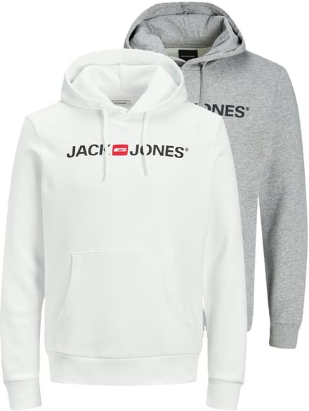 Jack & Jones Heren hoddie 2 pack Corp