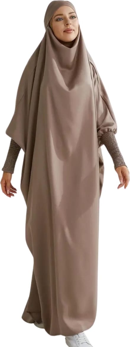 Nivard Islamitische Kleding - Djellaba Dames - Moslim Kleding - Arabisch Dames Kaftan - Alhamdulillah - Taro