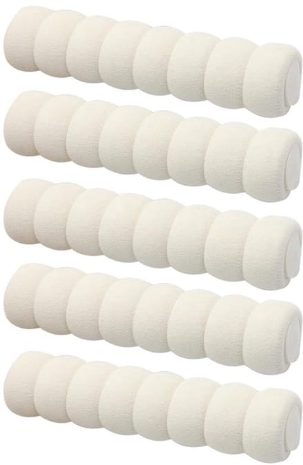 Dailygoody - Deur Handvat Cover - Bescherming - Wit - Zachte Schuim