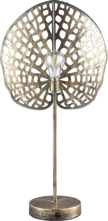 PTMD Selina Tafellamp LED - 30 x 15 x 61 cm - Metaal - Goud