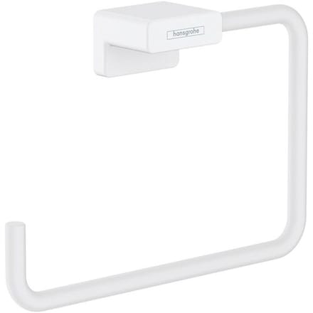 Hansgrohe Addstoris Handdoekring - 18.9x12cm - mat wit