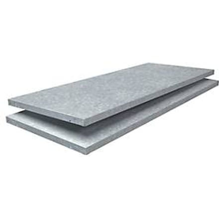 Extra legborden, voor insteekstellingen, B 1200 x D 500 mm, gegalvaniseerd