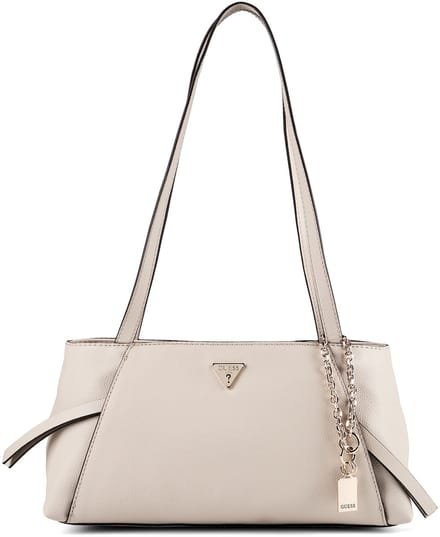 Guess Devon Medium Schoudertas Dames - Imitatieleer - Taupe