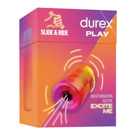 Durex Masturbation Sleeve Excite Me Slide &amp; Ride 1 st