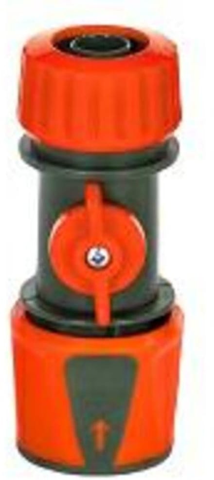 RAMP Snelkoppeling Voor Tuinslang - 1/2" - Gummibescherming - Met Ventiel