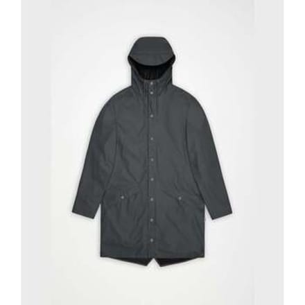 Windjack Rains Long Jacket W3 Dark Grey