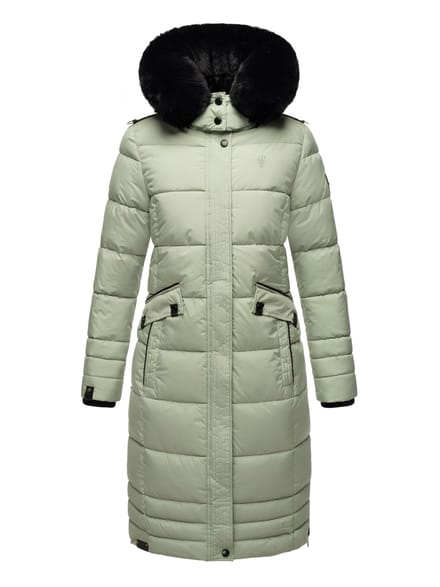 Navahoo Dames Winterjas Fahmiyaa – Lang, Warm & Functioneel met Capuchon