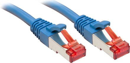 LINDY 47719 RJ45 Netwerkkabel, patchkabel CAT 6 S/FTP 2.00 m Blauw Snagless 1 stuk(s)