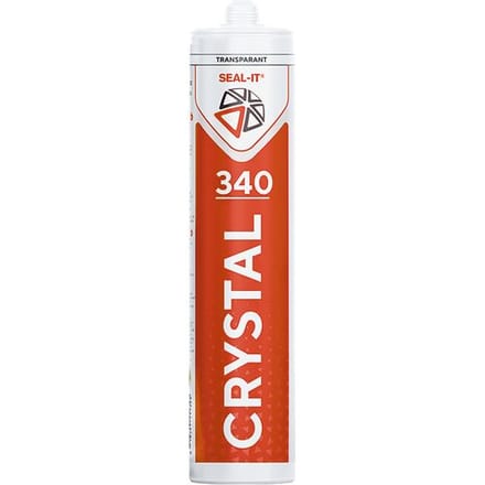 Seal-it® Crystal 340 universele afdichtingskit en constructie- of montagelijm transparant 290 ml