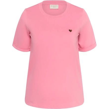 Dames-T-shirt KAFFE Curve KCArt