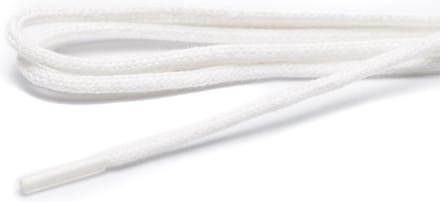 ARIESZZZ - Schoenveters - Wit - Dun Rond - 90 cm - 3 mm - 5-7 gaatjes - 2 Pack