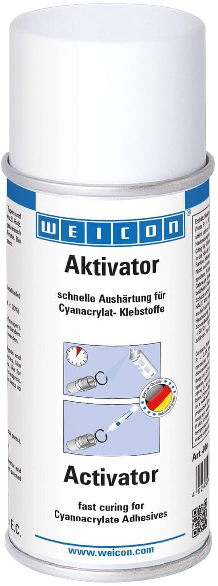 WEICON CA-Activator Spray 150 ml – Versnelde uitharding secondelijmen