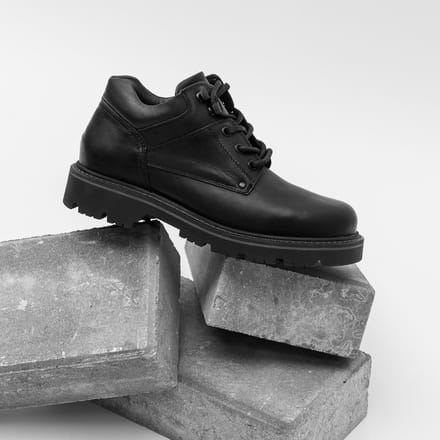 Nordland new thunder ankle boots heren zwart leer