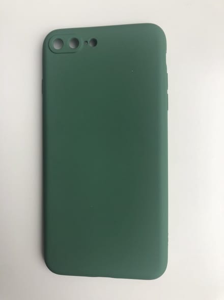 Siliconen back cover - Geschikt voor iPhone 7 Plus / 8 Plus - TPU hoesje Groen