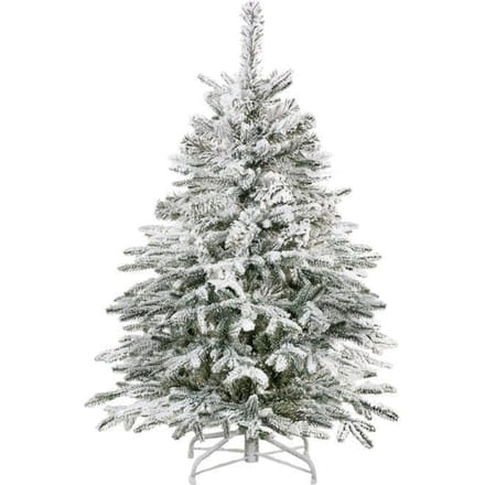 Springos Besneeuwde Kunstkerstboom - Spar Lux - 385 Takken - 220 CM