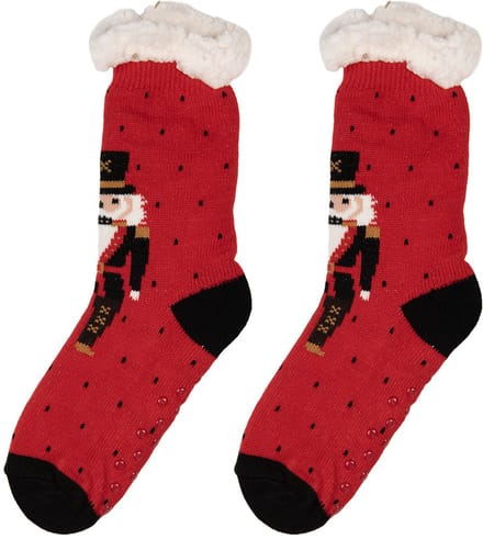 Clayre & Eef Kerstsokken one size Rood Synthetisch