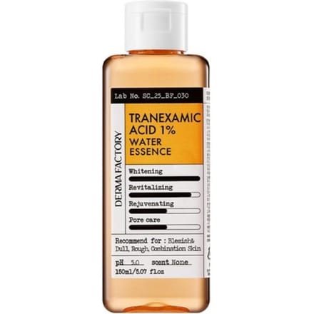 Derma Factory Tranexaminezuur 1% Water Essentie 150 ml white
