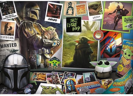Trefl Puzzle - Star Wars - Grogu Collection (1000 pieces) 2D Puzzels