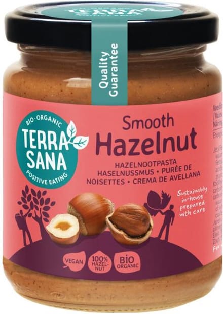 TerraSana Hazelnootpasta bio 250 Gram
