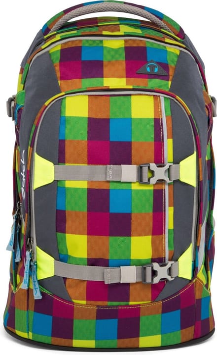 satch Schooltas Rugzak Pack 30L Beach Leach 2.0 Geel Veelkleurig