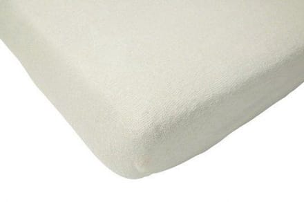 Extra Jersey WIT hoeslaken 190/200 x 200 met hoek 30 cm dubbel geweven extra sterk