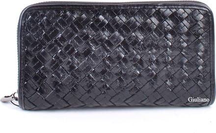 Giuliano portemonnee Orianna - Zwart - Dames - Made in Italy