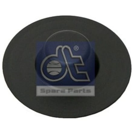 Deksel, geleider/vrijloopriemschijf (V-riem) DT Spare Parts 1.11190