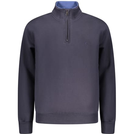 Coveri Moving Blauwe Katoenen Heren Sweatshirt