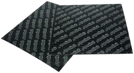 Membraanplaatvel Polini carbon 0.33 mm (2x 110x100mm)