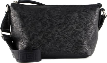 JOST Leren Schoudertas Vika Crossbody Bag Black Zwart