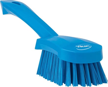 Vikan 41923 Handborstel - Korte Steel - 270 mm - Harde Polyester Haren