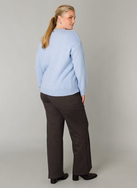 YEST CURVE Felou Tops - Soft Blue - maat X-0(44)