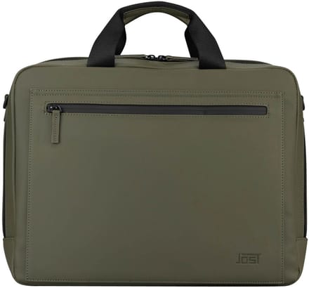 Jost Halmstad Dames laptoptas - 13 inch - Werktas A4 - Imitatieleer - Groen