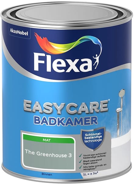Flexa - Easycare Badkamer - The Greenhouse 3 - Mengverf - 1 L