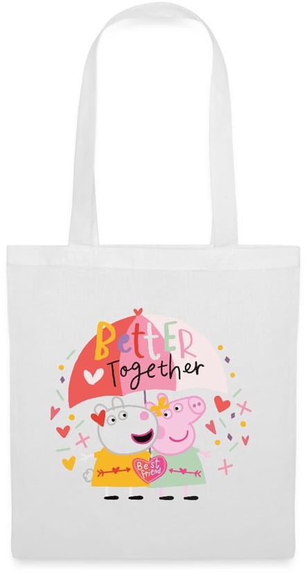 Peppa Pig En Suzy Sheep Better Together Tas Van Stof Schoudertas