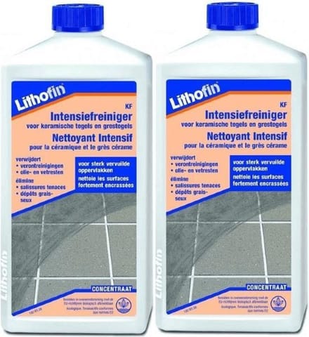 Lithofin KF Intensiefreiniger KERAMISCHE TEGELS - 2 x 1L - Voordeelpack