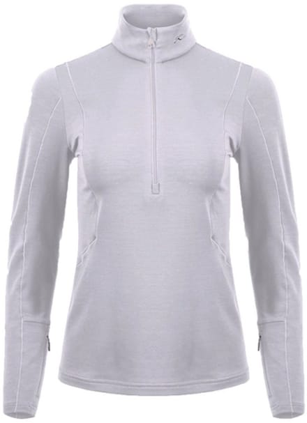 Skipully KJUS Women Trace Midlayer Half-Zip Alloy-Maat 40