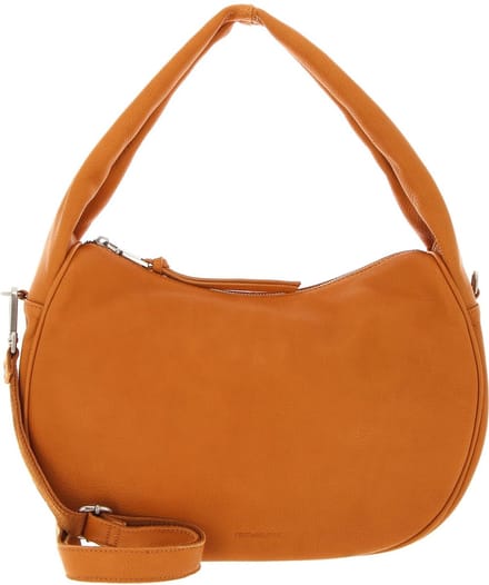 FREDsBRUDER Leren Schoudertas Bobonia Hobo Bag Melon Oranje